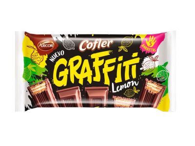 CHOCOLATE GRAFFITTI LIMON 45 gr