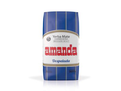 YERBA AMANDA DESPALADA AZUL 500 GR