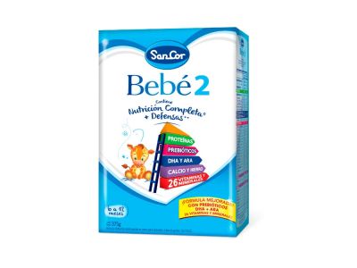 LECHE EN POLVO SANCOR BEBE 2 375 gr