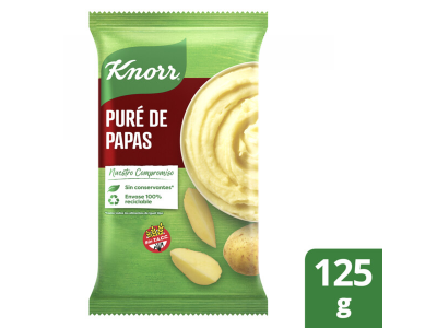 PURE DE PAPA KNORR PAPA POUCH 125 GR