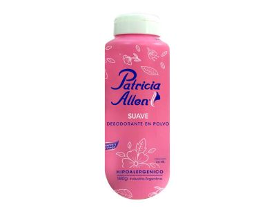 TALCO PATRICIA ALLEN SUAVE 180 gr