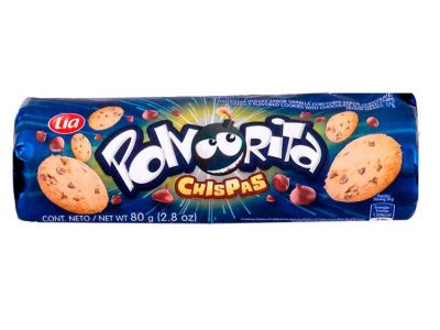 GALLETITAS POLVORITA CHISPAS 80 gr