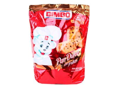 PAN DULCE BIMBO CON FRUTA 400 gr