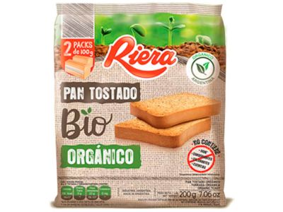 TOSTADAS RIERA ORGANICAS 200 GR