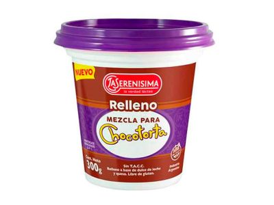 RELLENO LA SERENISIMA CHOCOTORTA 300 gr