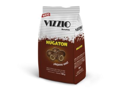 CHOCOLATE VIZZIO NUGATON 100 gr