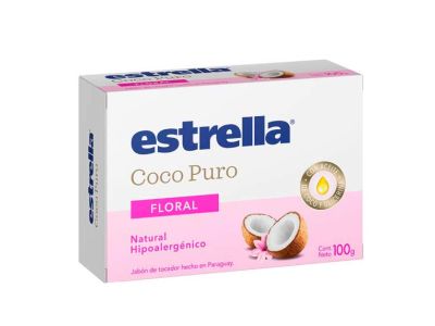 JABON DE TOCADOR ESTRELLA COCO FLORAL 100 gr