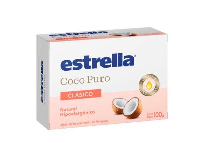 JABON DE TOCADOR ESTRELLA COCO CLASICO 100 gr