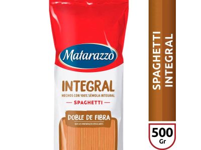 FIDEOS MATARAZZO SPAGHETTI INTEGRAL 500 gr