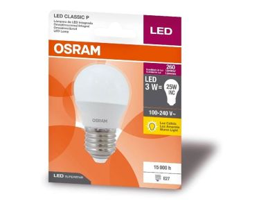 LAMPARA OSRAM LED GOTA CA 3 wt