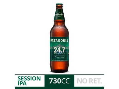 CERVEZA PATAGONIA IPA 24.7 730 CC