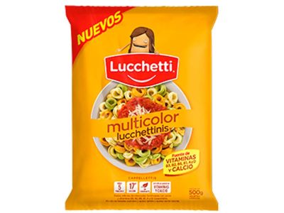 CAPELLETTIS  LUCCHETINI MULTICOLOR. 500 gr