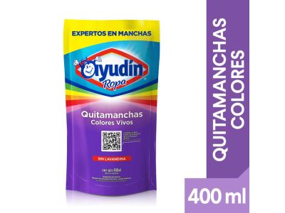 QUITAMANCHAS AYUDIN COLORES DOYPACK  400 cc