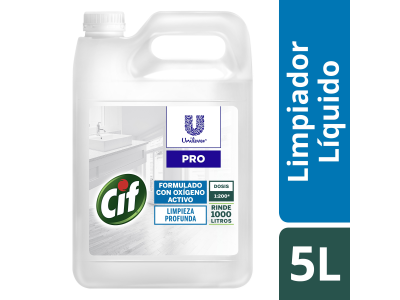 LIMPIADOR CIF MULTIUSO BOTELLA 5 lt