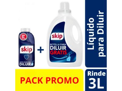 JABON LIQUIDO SKIP PARA DILUIR+BOTELLA 500 ml