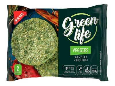 MEDALLON GREEN LIFE ARVEJAS Y BROCOLI 4 UN