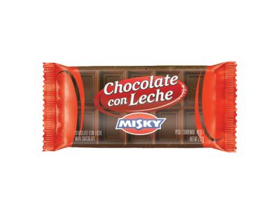 CHOCOLATE MISKY CON LECHE 30X25 gr