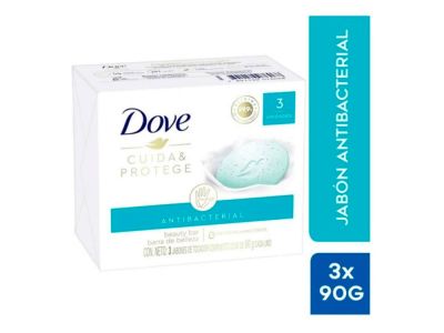 JABON DE TOCADOR DOVE CUIDA Y PROTEGE 3X90 gr