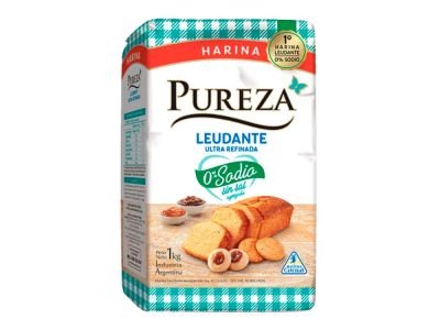 HARINA PUREZA LEUDANTE SIN SODIO 1 KG