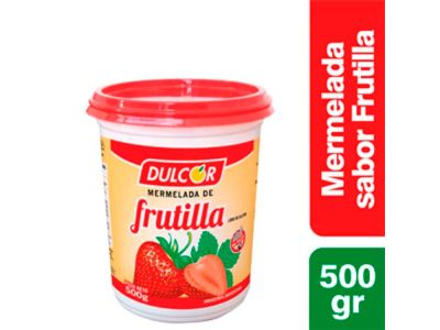 MERMELADA DULCOR FRUTILLA POTE 500 gr