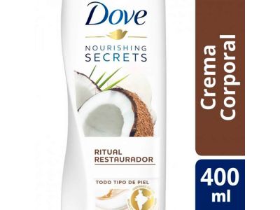 CREMA DOVE COCO Y ALME 400 ML