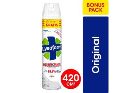 DESINFECTANTE LYSOFORM BONUS 420 cc