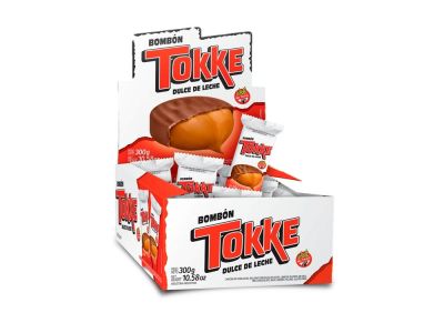 BOMBON TOKKE DULCE DE LECHE 30X10 gr