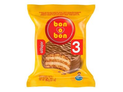 ALFAJOR BON O BON TRIPLE 60 gr