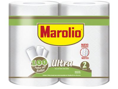 ROLLO DE COCINA MAROLIO ULTRA 2X100 UN