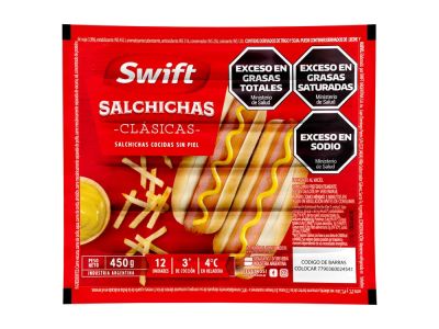 SALCHICHAS SWIFT CLASICAS 12 UN