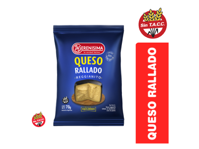 QUESO LA SERENISIMA RALLADO 70 GR