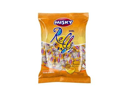 CARAMELOS MISKY RELLENOS CON MIEL 675 GR