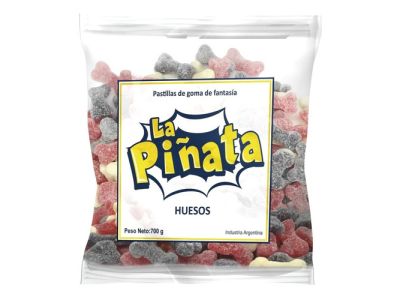 GOMITAS LA PIÑATA HUESOS 700 GR