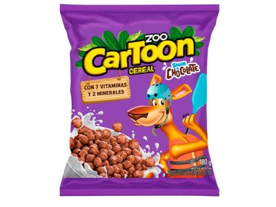 CEREAL ZOO CARTOON CHOCOLATE 165 GR