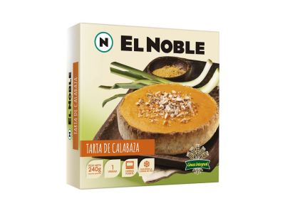 TARTA EL NOBLE INTEGRAL CALABAZA