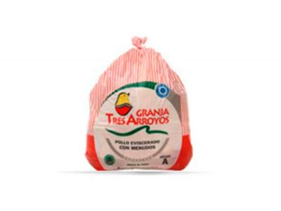 POLLO GRANJA TRES ARROYOS CONGELADO CON MENUDOS 1 KG