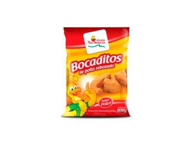 BOCADITO GRANJA TRES ARROYOS POLLO CONGELADO 800 GR