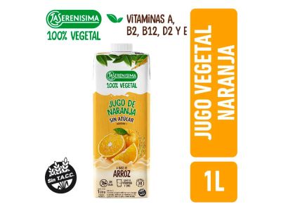 JUGO LA SERENISIMA NARANJA SIN AZUCAR 1 lt