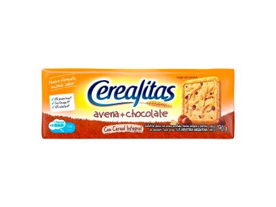 GALLETITAS CEREALITAS AVENA CHOCO 170 gr