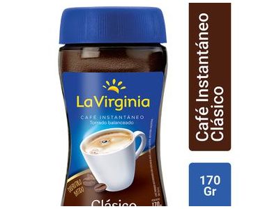 CAFE LA VIRGINIA INSTANTANEO CLASICO 170 GR