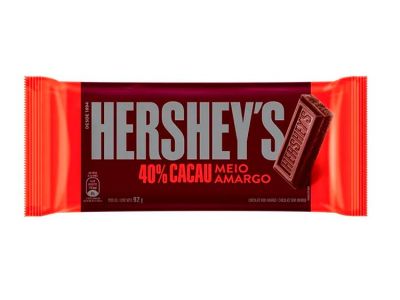 CHOCOLATE HERSHEY SEMI AMARGO 82 GR