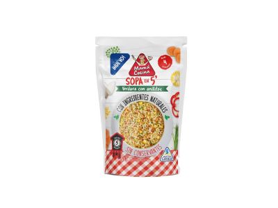 SOPA MAMA COCINA VEGETAL CON ANILLITOS 200 gr