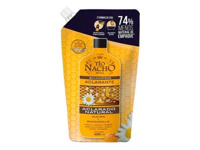 SHAMPOO TIO NACHO ACLARANTE DOYPACK 400 ml