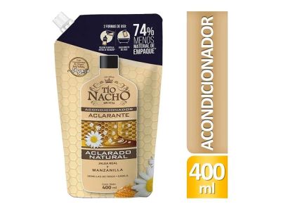 ACONDICIONADOR TIO NACHO ACLARANTE DOYPACK 400 ml