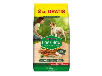 ALIMENTO PARA PERROS DOG CHOW ADULTOS MEDIANOS Y GRANDES 15+ 2 kg