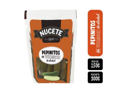 PEPINILLOS NUCETE DOYPACK 150 GR