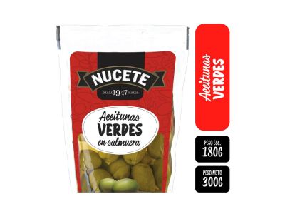 ACEITUNAS NUCETE VERDES PARA ENSALADA 180 gr