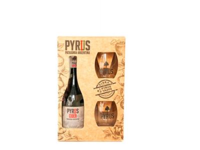 SIDRA PYRUS ESTUCHE + VASO 750 cc