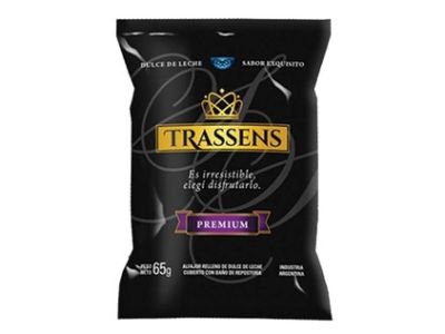 ALFAJOR TRASSENS CHOCOLATE 65 gr