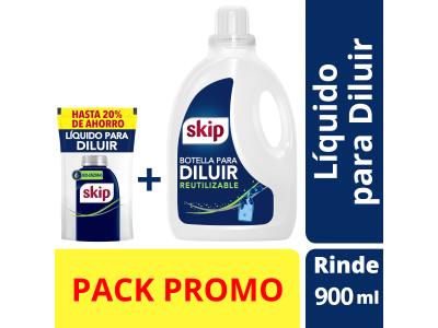 JABON LIQUIDO SKIP PARA DILUIR DOYPACK + BOTELLA 150 ML